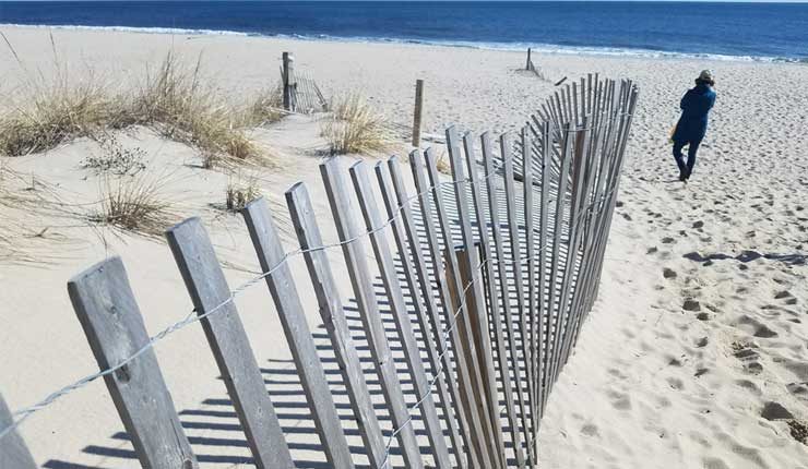 Point Pleasant Beach Sea Glass Mermaid Treasures Galore Fence At Entrance On Point Pleasant Beach New Jersey