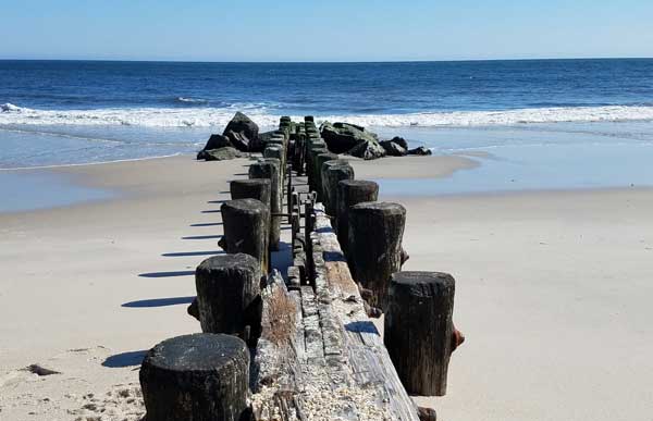 Point Pleasant Beach Sea Gl Mermaid Treasures Galore Old Wooden Pilings On Point Pleasant Beach